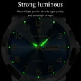 thumbnail image 3 of POEDAGAR Watch for Men Business Dress Analog Quartz Stainless Steel Waterproof Luminous Date Two Tone Luxury Casual Wrist Watch, 3 of 6