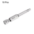 thumbnail image 3 of Uxcell S2 Magnetic Square Screwdriver Bit 1/4" Hex Shank 2" Length Screw Driver, 10 Pack, 3 of 6