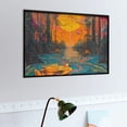 thumbnail image 5 of JEUXUS Sunset Psychedelic Art Wooden Jigsaw Puzzle Challenging Difficult Wood Puzzles for Adults Gift for Family Friends 500 PCS, 5 of 6