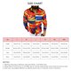 thumbnail image 5 of Camisa de los hombres manga larga impreso solapa breasted blusa casual Tops para oficina partido, 5 of 5