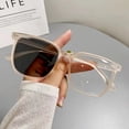thumbnail image 3 of Anqbci Unisex Summer Sunglasses - Retro Color-changing, PC Lens, Anti-UV, Block Sunlight Vacation Beach Eyewear, 3 of 7