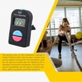 thumbnail image 3 of sweethay Pequeño contador Golf cuello cordón accesorios de entrenamiento número clic modo silencioso con sonido Palma clic temporizador Electrónica, 3 of 6
