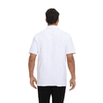 thumbnail image 4 of Zfeel Men's Breathable Polo Shirt, Casual Polo for Adult, Pure Stretch Polyester, White, L, 4 of 5