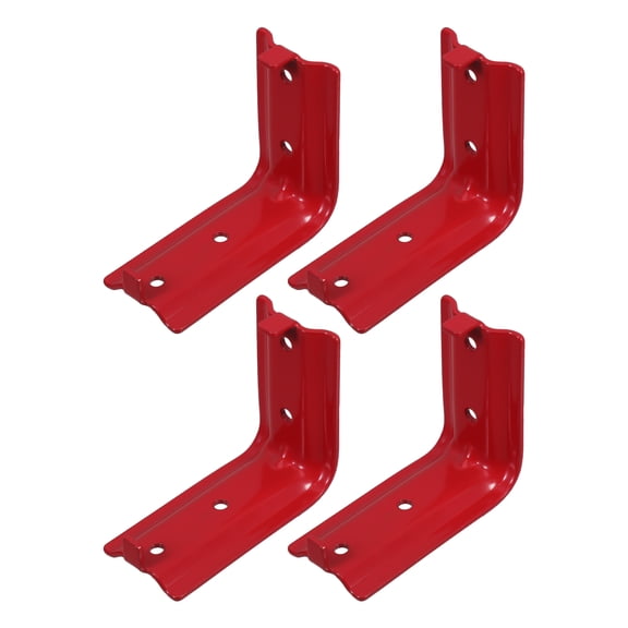 Hemoton 4 Set Universal Fire Extinguisher Bracket Fire Extinguisher Mounts Brackets Holder For Dry Chemical Water Extinguishers Wall Hook