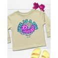 thumbnail image 4 of Blessed Girl Kids Long Sleeve T-Shirt Cute As A Bug, Soft Yellow, MD, 4 of 4