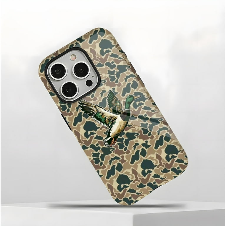 Camo Duck Hunting Style Phone Case for Outdoor Enthusiasts