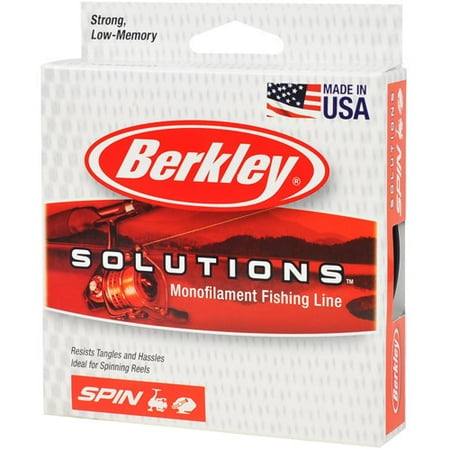 Berkley Solutions Spinning Mono, Green Mist, 250 yd Filler