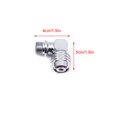 thumbnail image 5 of Adaptador de manguera giratoria BCD90 ° Conector rotatorio Scuba Octopus Confort Universal Mangueras de ajuste Aqualung Ajustador utilizado para flotante Inevent OD003522-00, 5 of 5