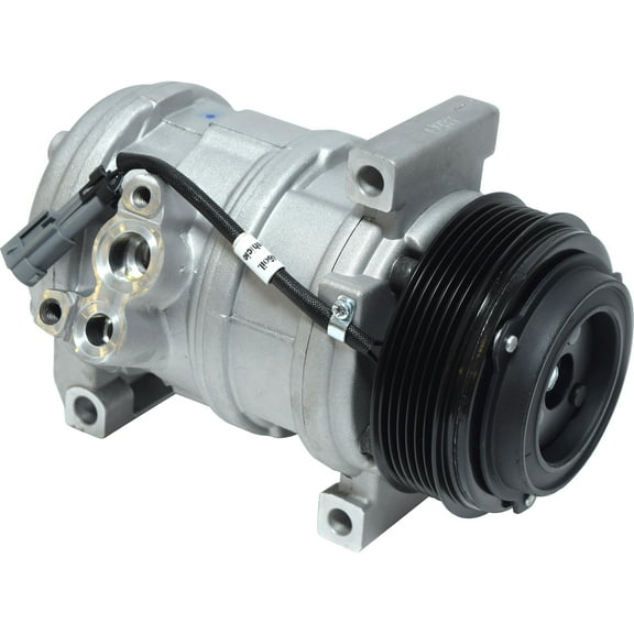 New UAC CO 22180C A/C Compressor -- 10SE18F Compressor Assembly Fits select: 2011-2014 CHEVROLET SILVERADO, 2011-2014 GMC SIERRA