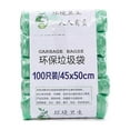 thumbnail image 1 of Bolsa de basura desechable, 100 piezas Bolsa de basura desechable gruesa Bolsa de basura Salida de alta intensidad, 1 of 1