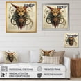 thumbnail image 4 of Designart "Diagrammatic Drawing Of A Mythical Creature II" Monsters Canvas Prints, 4 of 7