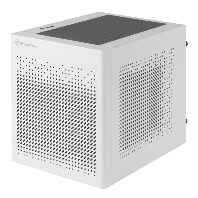 Funda SilverStone Technology SUGO 16 blanca Mini-ITX SST-SG16W
