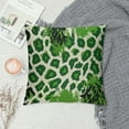 thumbnail image 2 of Creowell Lime Green White Leopard Print Pillow Covers Cheetah Animal Spots Decorative Throw Pillows For Couch Farmhouse Chinoiserie Pillow Cases Home Decor For Room Sofa Bed Porch Outdoor, 2 of 5