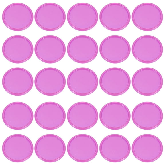 Uxcell 55 Pcs Discbound Expansion Discs, Rose Red Round Shape, 1-1/2" OD and 0.2" Thick