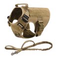 thumbnail image 1 of Arnés antitirones para perros grandes, chaleco táctico militar para perros, pastor alemán, dóberman, labrador, producto de entrenamiento para perros de servicio., 1 of 6