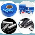 thumbnail image 6 of Battery Wrap PVC Heat Shrink Tubing 100mm Flat Width PVC Cable Tube Sleeves Good Insulation for DIY Battery Pack Length 16ft (5m) Black Color, 6 of 8