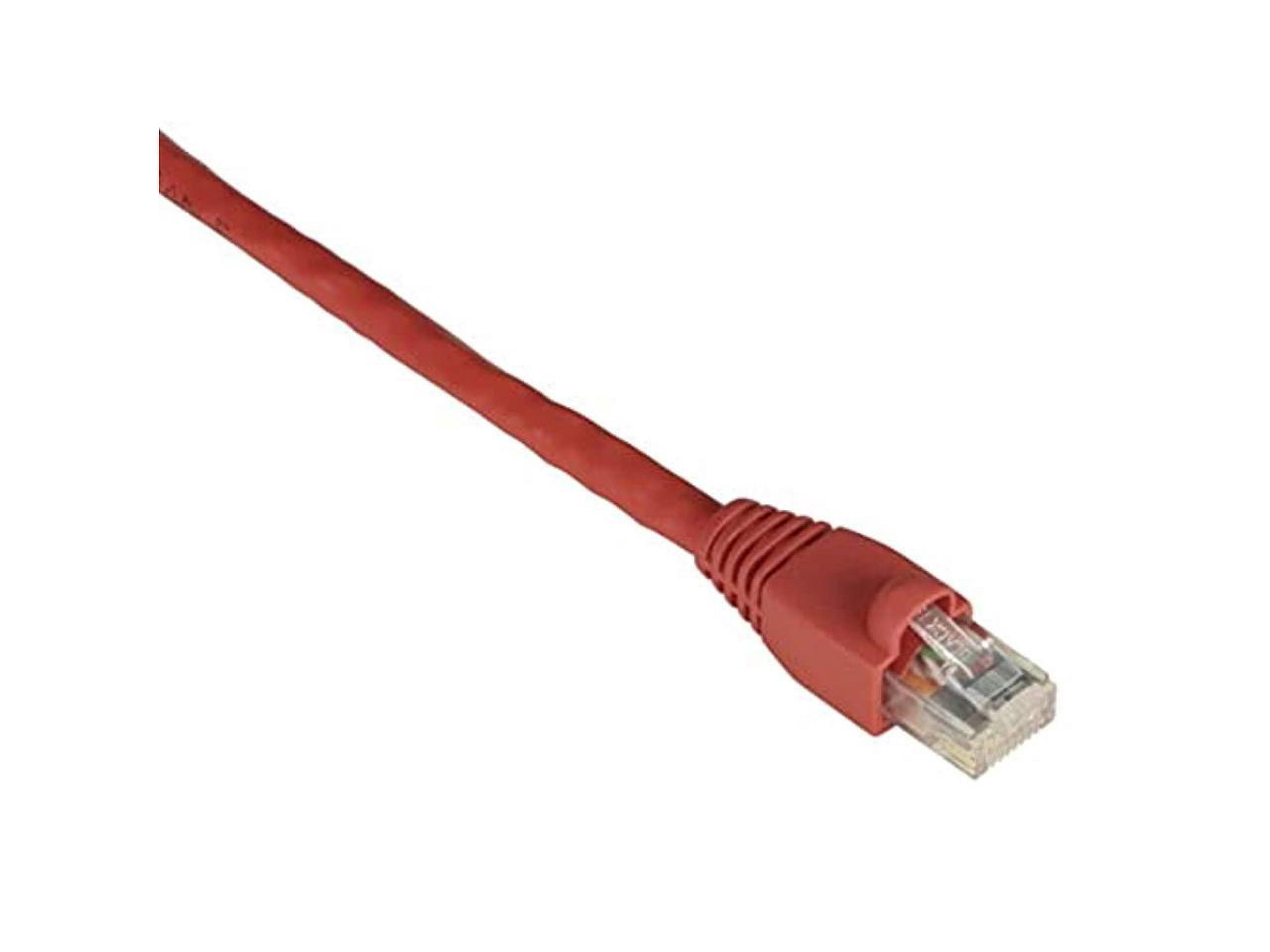 Black Box GigaTrue CAT6 550-MHz Stranded Ethernet Patch Cable - Unshielded, PVC, Snagless, RJ-45, Red, 25-ft.
