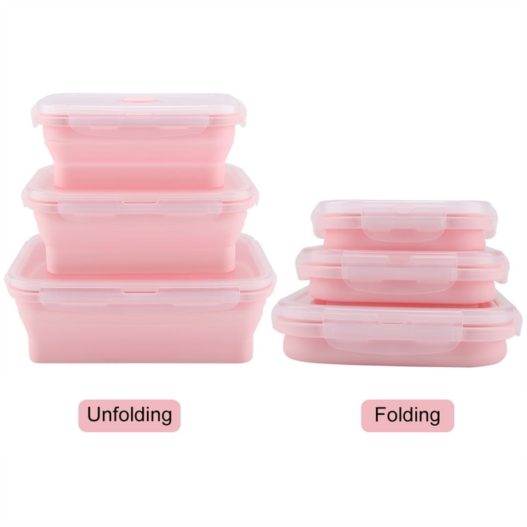 Silicone Lunch Box Collapsible Food Storage Container 750ML, 1 Pack – iCorer