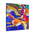 thumbnail image 2 of Greyhound in Fauvism - Canvas, 2 of 10