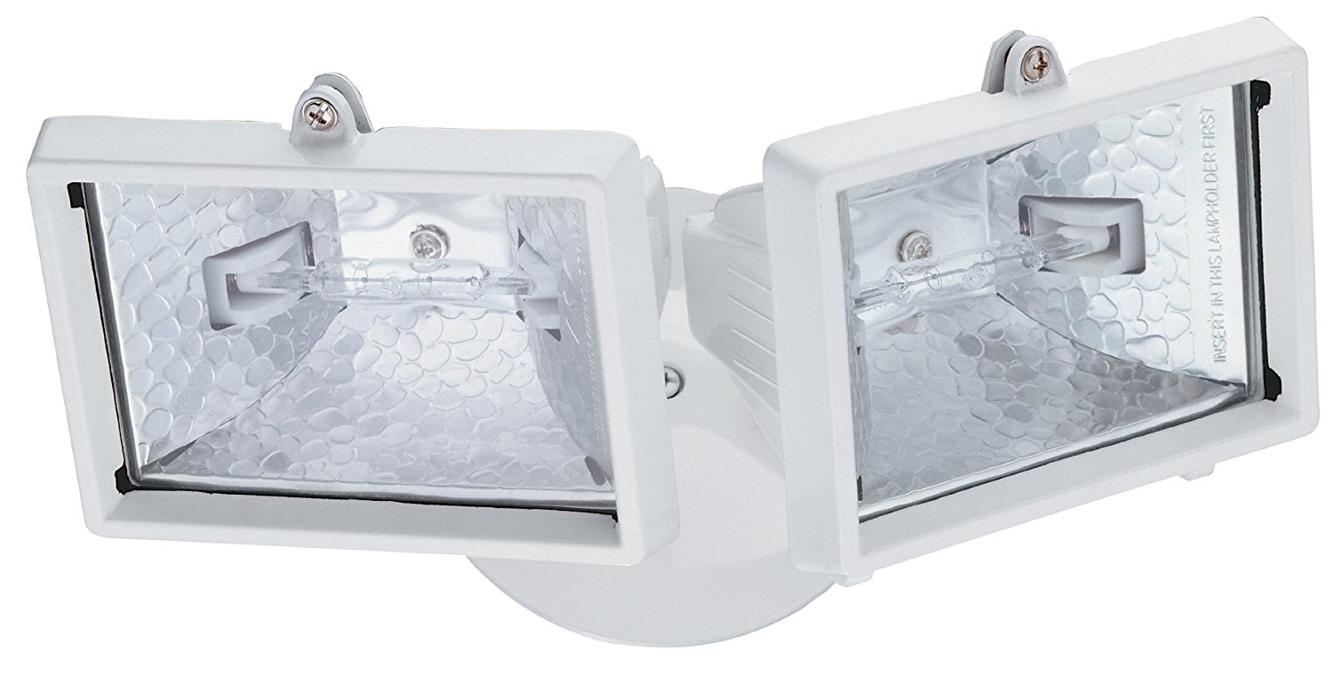Oftm 300q 120 Lp Wh M6 Mini Twin Head Flood Light 150 Watt Double Oftm 300q 120 Lp Wh M6 Mini Twin Head Flood Light 150 Watt Double Ended Quartz Halogen Lamps Tool Free Adjule By Lithonia Lighting From Usa