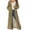 Khaki, variant on Lenago Oversized Sweaters for Women Plus Size Solid Color Cardigan Sweater With Slit Large Pockets Long Thin Coat Pullover Sweaters