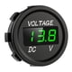 thumbnail image 4 of D1 Coche Motocicleta DC 12-24V Panel digital Voltímetro Medidor de voltaje (Verde) Tmvgtek Accesorios para autos y motos, 4 of 9