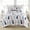 Multicolor, variant on Levtex Home - Northern Star Quilt Set - Full/Queen Quilt + Two Standard Pillow Shams - Christmas Tree - Black and White - Quilt Size (88x92in.) and Pillow Sham Size (26x20in.) - Reversible