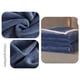 thumbnail image 5 of Fiudx Manta Acogedora, Suave y Afelpada, Lavable a Máquina, Cálida y Confortable, Diseño a Cuadros, Ideal para Sofá Cama, 200 X 230 Cm, Azul, Gris y Verde., 5 of 7