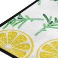 thumbnail image 4 of Kitchen Rugs Lemon and Rosemary Design Non-Slip Soft Kitchen Mats Bath Rug Runner Doormats Carpet for Home Decor, 39" X 20", 4 of 5