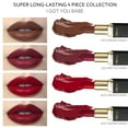 thumbnail image 2 of Khasana Lipstick Set. Long Lasting Lip color, 4 Piece Gift Set. Moisturizing Formula, Infused with Vitamin E and Vitamin C. Multi Finish Lip Makeup, Cream Gloss & Matte. Pack of 4., 2 of 7