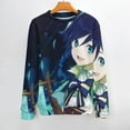 thumbnail image 2 of Genshin Impact Unisex Sweater Long Sleeve Round Neck Pullover Jumper Fall Winter Clothes Print Tops Blouse 2XL, 2 of 6