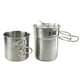 thumbnail image 2 of Taza de acero inoxidable Cola para acampar plegable con tapa 450ml, 2 of 8