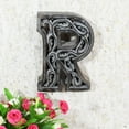 thumbnail image 3 of Handmade Eco-Friendly Wall Décor "R" Alphabet Letter Block, 3 of 5