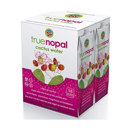 True Nopal Cactus Water 33.8oz 4 Ct