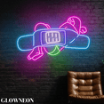 thumbnail image 2 of Glowneon Hurt Girl Neon Sign, Girl With Broken Heart Bedroom Led Sign, 2 of 5