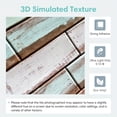 thumbnail image 5 of 10pcs 3D Faux Wood Wall Panels 11.8"x11.8", PVC Peel and Stick Self-Adhesive Tiles for Living Room Accent Farmhouse Wall Decor, 5 of 10
