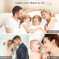 thumbnail image 5 of Bevtee Photo Album Self Adhesive 4x6 8x10 DIY Picture Scrapbook, 40 Pages Linen Cover with Display Window, with Pen, for Moms, Families, Babies, and Weddings, Khaki, 5 of 7