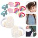 thumbnail image 4 of 5 Pairs Glitter Hair Ties Girls Hair Tie Elastic Ponytail Holder Sparkle Hair Ties for Children, 4 of 4