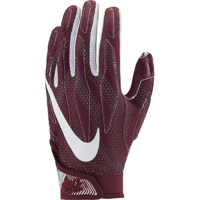 Nike GF0494 Men's Superbad 4 Football Gloves - Deep Maroon 