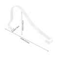 thumbnail image 2 of COOPHYA 12Pcs Shoe Shelf For Wall Clear Acrylic Shoe Support Thickened Design For, 2 of 8