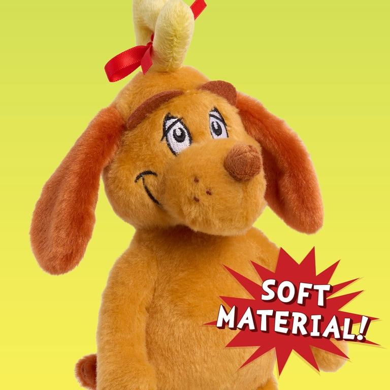 Dr. Seuss The Grinch Max Small Plush, Multicolor, Polyester