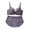 Gray, variant on Women 2 Piece Set 3/4 Cup Underwire Bra and Panties Everyday Comfort Soft Breathable Fashion Underwear Sets