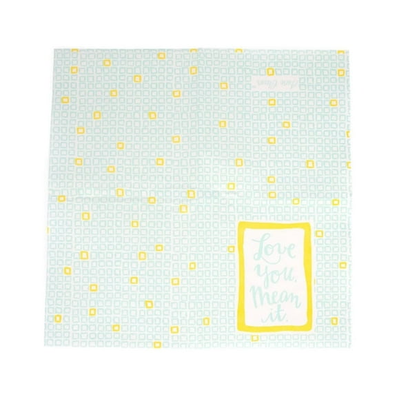 June Clever Farmer's Market Collection Love you Mean it Napkins