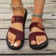thumbnail image 5 of WILLBEST Sandalias De Playa Para Mujer, Informales, Con Punta Abierta, Planas, Cómodas, Para Playa, 5 of 6