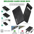 thumbnail image 1 of YOPTOP Portable USB 3.0 Enclosure 2.5" External Backup Hard Drive Case 2TB HDD Sata SSD For PC Laptop And Mac, 1 of 6