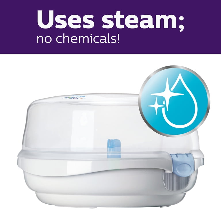 Philips Avent Microwave Steam Sterilizer For Baby Bottles