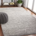 thumbnail image 2 of SAFAVIEH Martha Stewart Natura Striped Area Rug, Ivory/Dark Brown, 8' x 10', 2 of 10