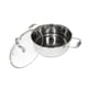 thumbnail image 2 of Cacerola de Acero Inoxidable Westinghouse Black Signature 26cm con tapa de cristal plateado, 2 of 5