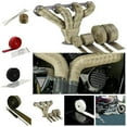 thumbnail image 2 of OULII Motorcycle Exhaust Tape Fiber Coffee Prevent Burns 1Pcs, 2 of 8