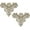 87x106x9.5mm, variant on 4Pcs Embroidered Applique Patch Gold Embroidery Lace Patches Iron on Patches Sew on Patches for Wedding Dress Decoration Repair Clothing Backpacks